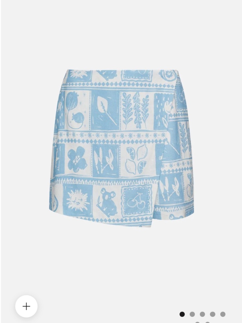 Gali Linen Skort